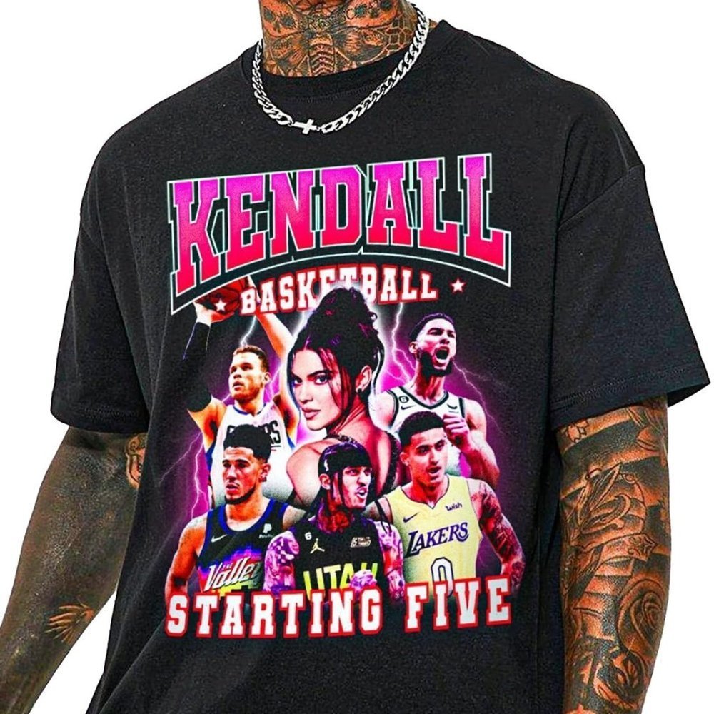 Kendall Starting Five Shirt Loahaddian Kend All Jenner Team Shirt - Picture 1 of 4